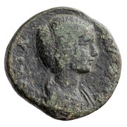 As - Julia Domna MATER DEVM S C; Cybele obverse image