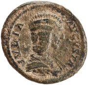 As - Julia Domna VENVS VICTRIX S C; Venus obverse image
