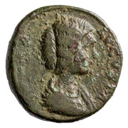 As - Julia Domna VESTA S C; Vesta obverse image