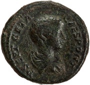 As - Geta DI PATRII S C; Bacchus, Liber, and Hercules obverse image