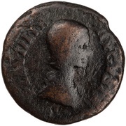 As - Plautilla PIETAS AVGG S C; Pietas obverse image