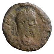 As - Septimius Severus RESTITVTOR VRBIS S C; Roma obverse image