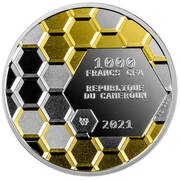 1000 Francs Bee yourself obverse image