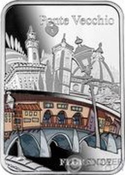 1000 Francs Ponte Vecchio, Cameroon, 2021 reverse image