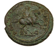 As - Caracalla PONTIF TR P VIIII COS II S C, Rome, 206 reverse image