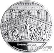 1000 Francs Bullseye obverse image