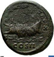 As - Caracalla PONTIF TR P X COS II S C, Rome, 207 reverse image