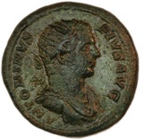 As - Caracalla VOT SOL DEC PONTIF TR P XI COS III S C obverse image