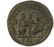 As - Caracalla VOT SOL DEC PONTIF TR P XI COS III S C, Rome, 208 reverse image