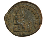 As - Septimius Severus P M TR P XVII COS III P P S C; Roma, Rome, 209 reverse image