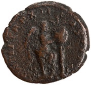 As - Caracalla PONTIF TR P XII COS III S C; Victory, Rome, 209 reverse image