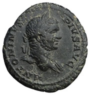 As - Caracalla PONTIF TR P XIII COS III S C; Virtus obverse image