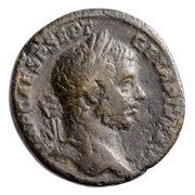 As - Geta PONTIF TR P II COS II S C obverse image