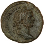 As - Geta AEQVITATI PVBLICAE S C; Aequitas obverse image