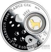1000 Francs French bulldog obverse image