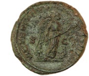 As - Septimius Severus VICT BRIT P M TR P XIX COS III P P S C; Victory, Rome, 211 reverse image
