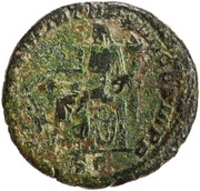 As - Caracalla FORT RED P M TR P XIIII COS III P P S C; Fortuna, Rome, 211 reverse image