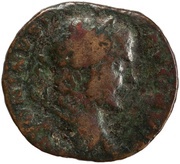 As - Caracalla VICT BRIT TR P XIIII COS III S C; Victory obverse image