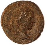 As - Geta FORT RED TR P III COS II S C; Fortuna obverse image