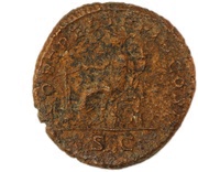 As - Geta FORT RED TR P III COS II S C; Fortuna, Rome, 211 reverse image
