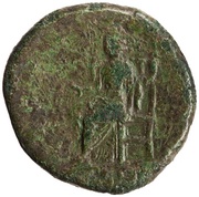 As - Julia Domna VENVS GENETRIX S C; Venus, Rome, 211-217 reverse image