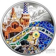 1000 Francs Antoni Gaudí, Cameroon, 2022 reverse image