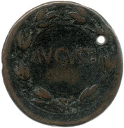 Dupondius - Augustus AVGVST, Rome, 23 BC - 14 AD reverse image