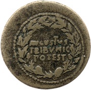 Dupondius T CRISPINVS SVLPICIAN IIIVIR A A A F FS C obverse image