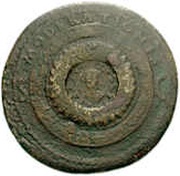 Dupondius - Tiberius MODERATIONIS S C, Rome, 16-22 reverse image
