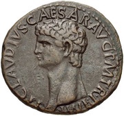 Dupondius - Claudius CONSTANTIAE AVGVSTI SC; Constantia obverse image