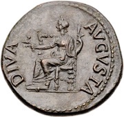 Dupondius - Augustus DIVA AVGVSTA, Rome, 41-50 reverse image