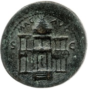 Dupondius - Nero MAC AVG S C II, Rome, 62-68 reverse image