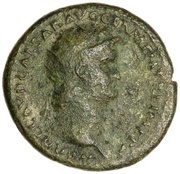 Dupondius - Nero SECVRITAS AVGVSTI S C II; Securitas obverse image
