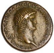 Dupondius - Nero SECVRITAS AVGVSTI S C II; Securitas obverse image