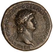 Dupondius - Nero VICTORIA AVGVSTI S C II; Victory obverse image