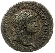 Dupondius - Nero VICTORIA AVGVSTI S C II; Victory obverse image