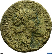 Dupondius - Nero VICTORIA AVGVSTI S C II; Victory obverse image