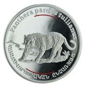 100 Dram Anatolian Leopard, Armenia, 2007 reverse image