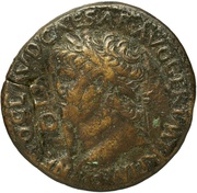 Dupondius - Nero VICTORIA AVGVSTI S C; Victory obverse image