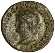 Dupondius - Nero SECVRITAS AVGVSTI S C; Securitas obverse image