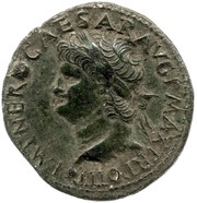 Dupondius - Nero SECVRITAS AVGVSTI S C; Securitas obverse image