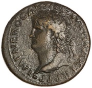 Dupondius - Nero VICTORIA AVGVSTI S C; Victory obverse image