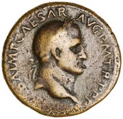 Dupondius - Galba FIDES PVBLICA S C; Fides obverse image