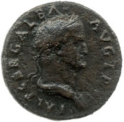 Dupondius - Galba LIBERTAS PVBLICA S C; Libertas obverse image