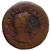 Dupondius - Galba PAX AVGVST S C; Pax obverse image