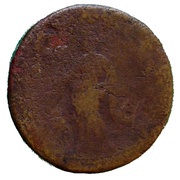 Dupondius - Galba PAX AVGVST S C; Pax, Rome, 68-69 reverse image