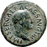 Dupondius - Galba FELICITAS AVGVST S C; Felicitas obverse image