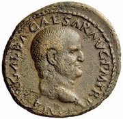 Dupondius - Galba LIBERTAS PVBLICA S C; Libertas obverse image
