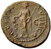Dupondius - Galba LIBERTAS PVBLICA S C; Libertas, Rome, 68-69 reverse image