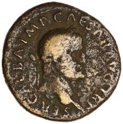 Dupondius - Galba FELICITAS PVBLICA S C; Felicitas obverse image